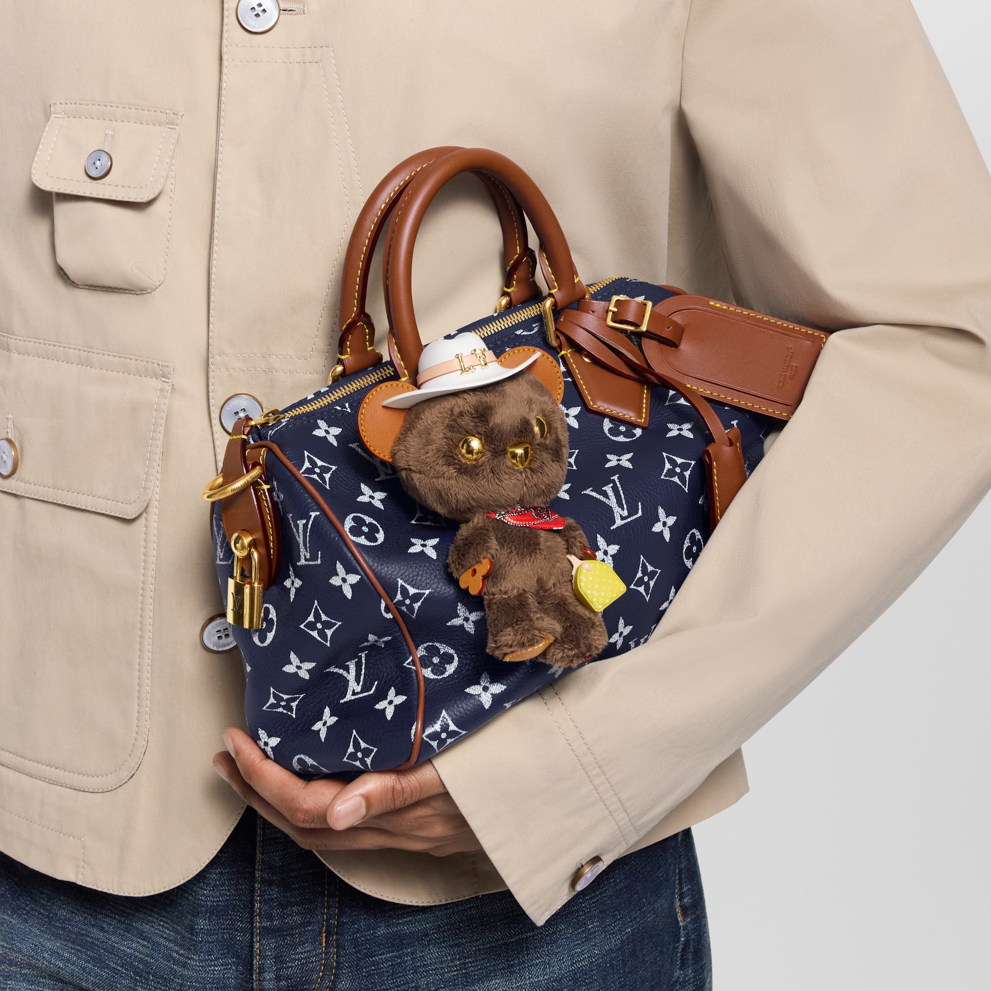 LV Louis Bear Bag Charm . - Accessories | LOUIS VUITTON